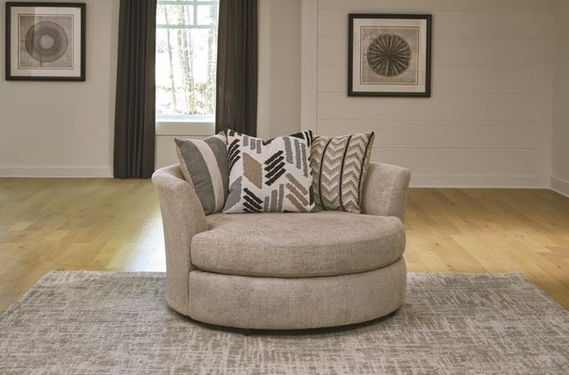 Albany Industries Clash Buff Swivel Chair-1