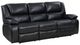 Coaster® Camila Black Motion Reclining Sofa-0