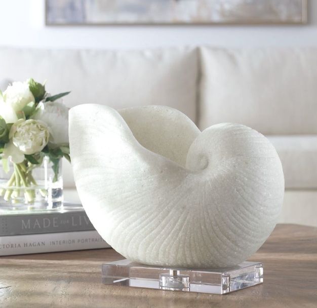 Uttermost® Nautilus Ivory Shell Sculpture-2