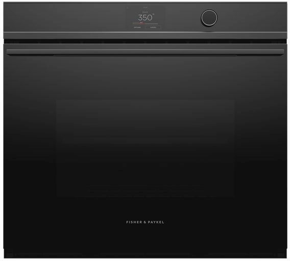 Fisher & Paykel Series 9 30" Black Electric Built In Single Oven