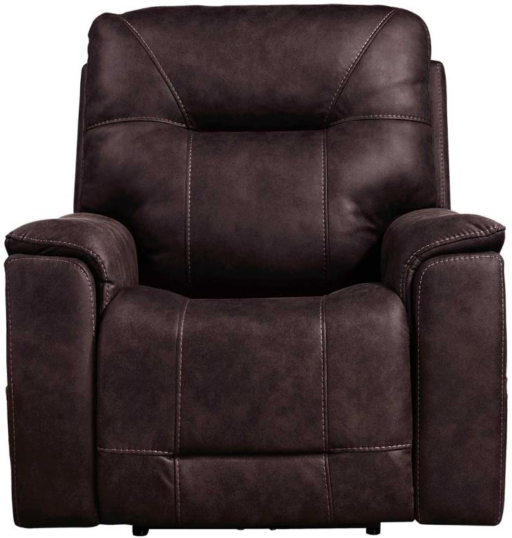Steve Silver Co. Lexington Canyon Walnut Triple Power Recliner - Thumbnail 5
