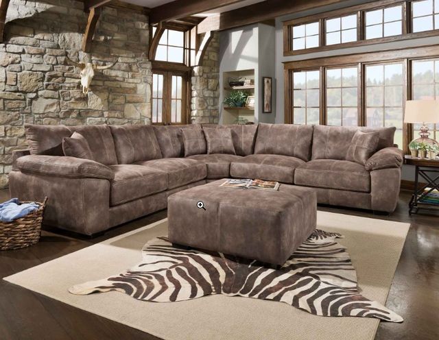 Franklin™ Teagan 3-Piece Mako Twilight Sectional-1