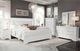 Global Furniture USA Pompei 5-Piece White King Upholstered Panel Bedroom Set-1