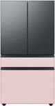 Samsung Bespoke 36" Pink Glass French Door Refrigerator Bottom Panel-4