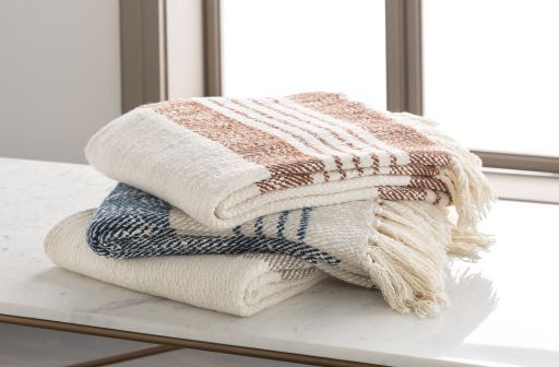 Surya Chamonix Taupe 50"x60" Throw Blanket-3