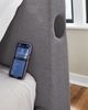 Signature Design by Ashley® Verishaw Gray Twin Upholstered Panel Bed-2