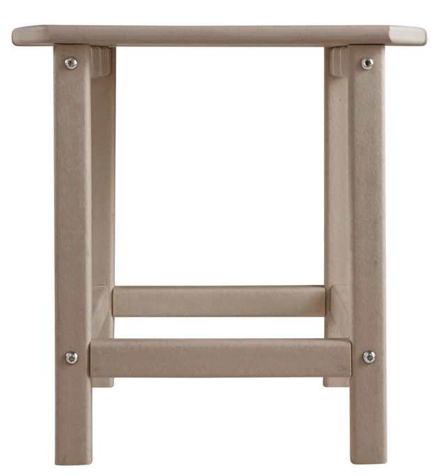 Signature Design by Ashley® Sundown Treasure Driftwood Outdoor Rectangular End Table-2