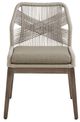 Furniture Classics Fiddler Gray/Natural Dining Side Chair-1