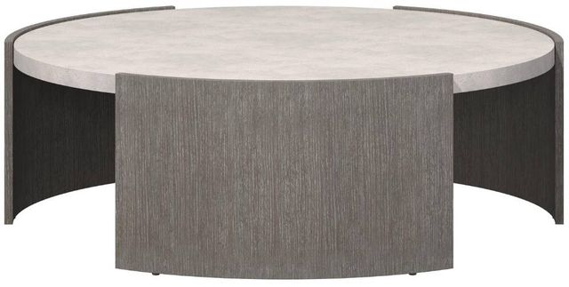 Bernhardt Prado Buff Cocktail Table with Porcini Base-1
