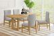 Elements International Portland Natural Rectanglular Dining Table-1