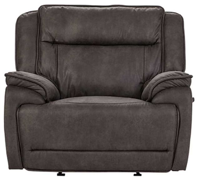 Hughes Furniture® 225012 Derby Slate Manual Recliner-0