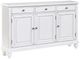 Crestview Collection Perry Distressed White Sideboard-0
