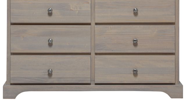 Mako Wood Furniture Youth Brown 8-Drawer Dresser-1
