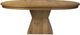 Four Hands Leif Aged Natural Round Extension Dining Table-2