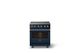 Viking® 5 Series 30" Slate Blue Pro Style Induction Range with Brushed Brass Trim-3