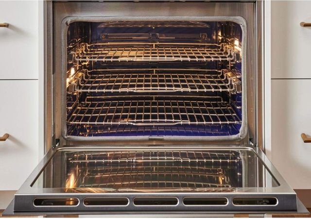 Wolf® M Series 30" Stainless Steel Single Electric Wall Oven-1