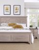 Vaughan-Bassett Bungalow Dover Grey Queen Mantel Bed-2