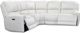 Parker House® Empire 6-Piece Verona Ivory Power Reclining Sectional-0