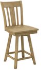 John Thomas Furniture® Customizable Select San Remo 24" Swivel Counter Stool-0