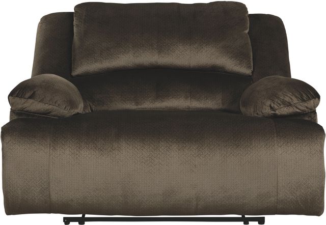 Signature Design by Ashley® Clonmel Chocolate Zero Wall Wide Seat Recliner-1