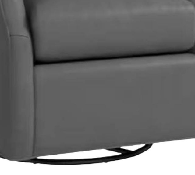 Bassett® Furniture Customizable Kent Leather Swivel Glider-1