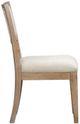 Parker House® Breckenridge Beige/Mocha Medium Brown Dining Chair-3