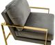 VIG Furniture Divani Casa Bayside Gold/Gray Chair-4