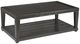 England Furniture Oliver Black Rectangular Cocktail Table-0