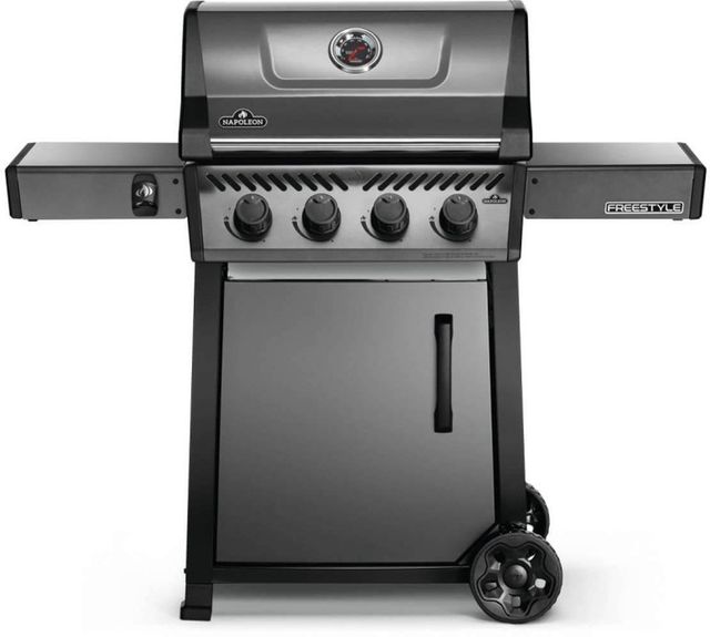 Napoleon Freestyle® 4-Burner Graphite Grey Freestanding Liquid Propane Grill-0