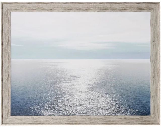 Stylecraft Ocean Light Blue II Blue/Gray/White Wall Art-0