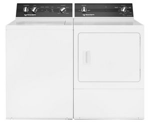 Speed Queen White Laundry Pair