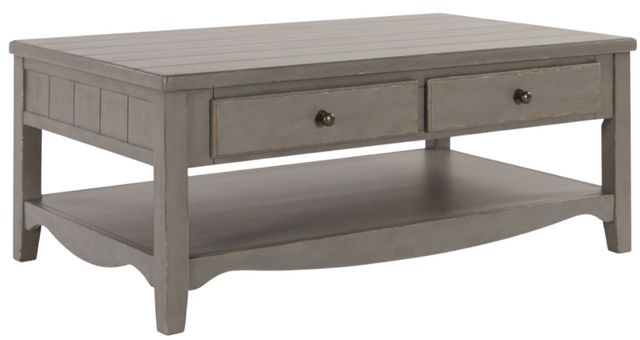Charina Coffee Table - Antique Gray Charina Coffee Table - Antique Gray