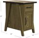 Null Furniture Oak Park Natural Oak Chairside Cabinet-3