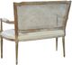 Furniture Classics Channing Driftwood/White Settee-1
