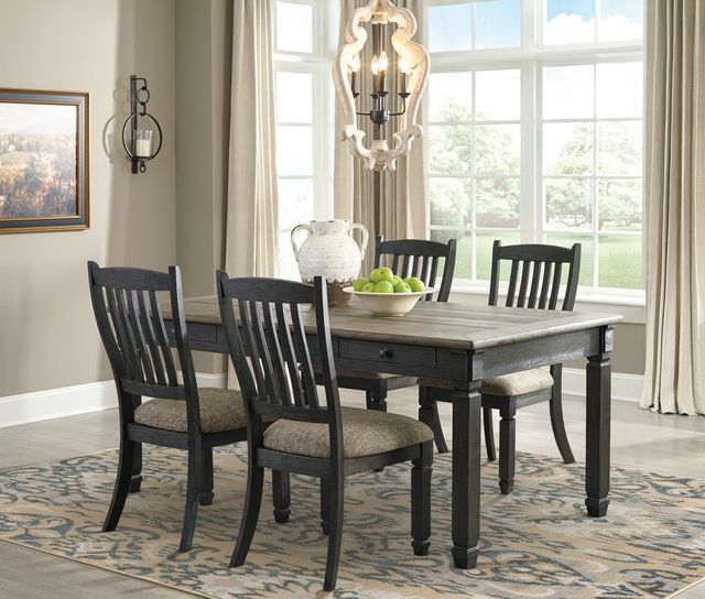 Signature Design by Ashley® Tyler Creek 5-Piece Black/Gray Dining Set-3