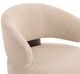 TOV Furniture Austin Cream Swivel Accent Chair-5