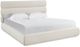 Universal Explore Home™ Modern Neve Linen/Mist Queen Upholstered Panel Bed-0