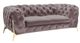 VIG Furniture Divani Casa Sheila Silver Loveseat-0