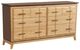 Whittier Wood® Furniture Addison Duet 70" Low Dresser-0