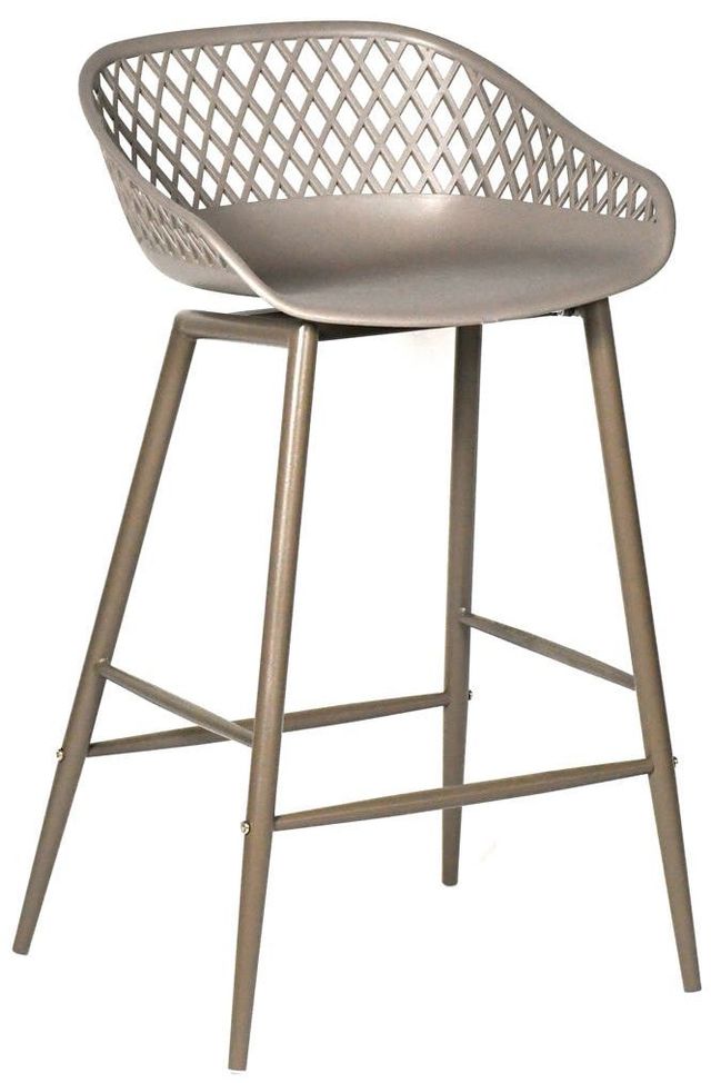 Moe's Home Collection Piazza Gray Counter Stool-1