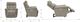 La-Z-Boy® Fulton Mushroom Power Wall Recliner with Headrest and Lumbar-4