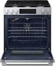 Samsung Bespoke Smart 30" Fingerprint Resistant Stainless Steel Gas Slide In Gas Range-1