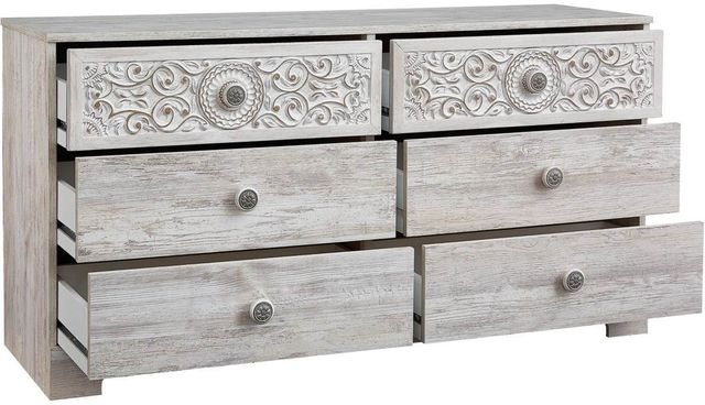 Signature Design by Ashley® Paxberry Whitewash Dresser-2