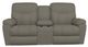 La-Z-Boy® Morrison Silver Manual Reclining Loveseat with Console-1