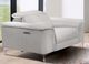 Furniture of America® Ascona Light Taupe Power Recliner-3
