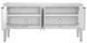 Basset Mirror Nadine Bright White Oak Sideboard-2