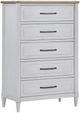 Bernards Citrus Heights Cement and Sand Youth Small Chest-0