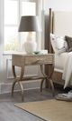 Hooker® Furniture Affinity Greige Sand-Blasted Nightstand-1