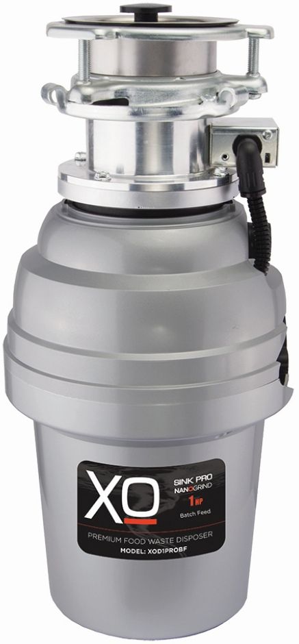 XO 1 HP Batch Feed Stainless Steel Food Waste Disposer-0