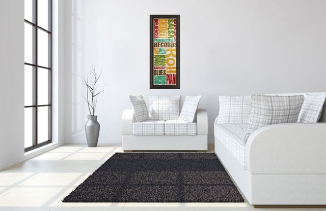 Classy Living Sd Graphics Studio Rock and Roll 18" Wall Art-1